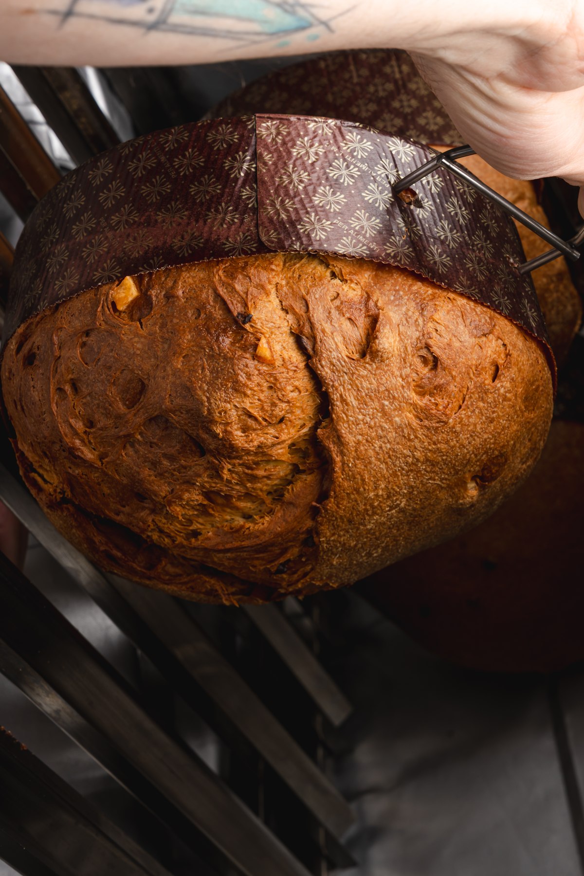 La lavorazione del panettone nel nostro laboratorio